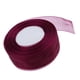 thumbnail image 1 of 45m cinta de organza sólida transparente rollo de tul carrete envoltura de regalo púrpura oscuro, 1 of 5