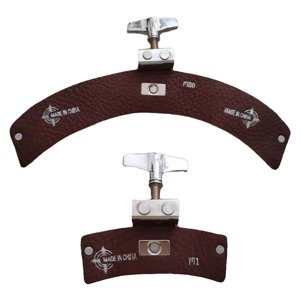 Magideal - Almohadilla Amortiguadora De Batería, Silenciador Resistente, Piezas Musicales, Cuero, Silenciador De Batería Para Marrón