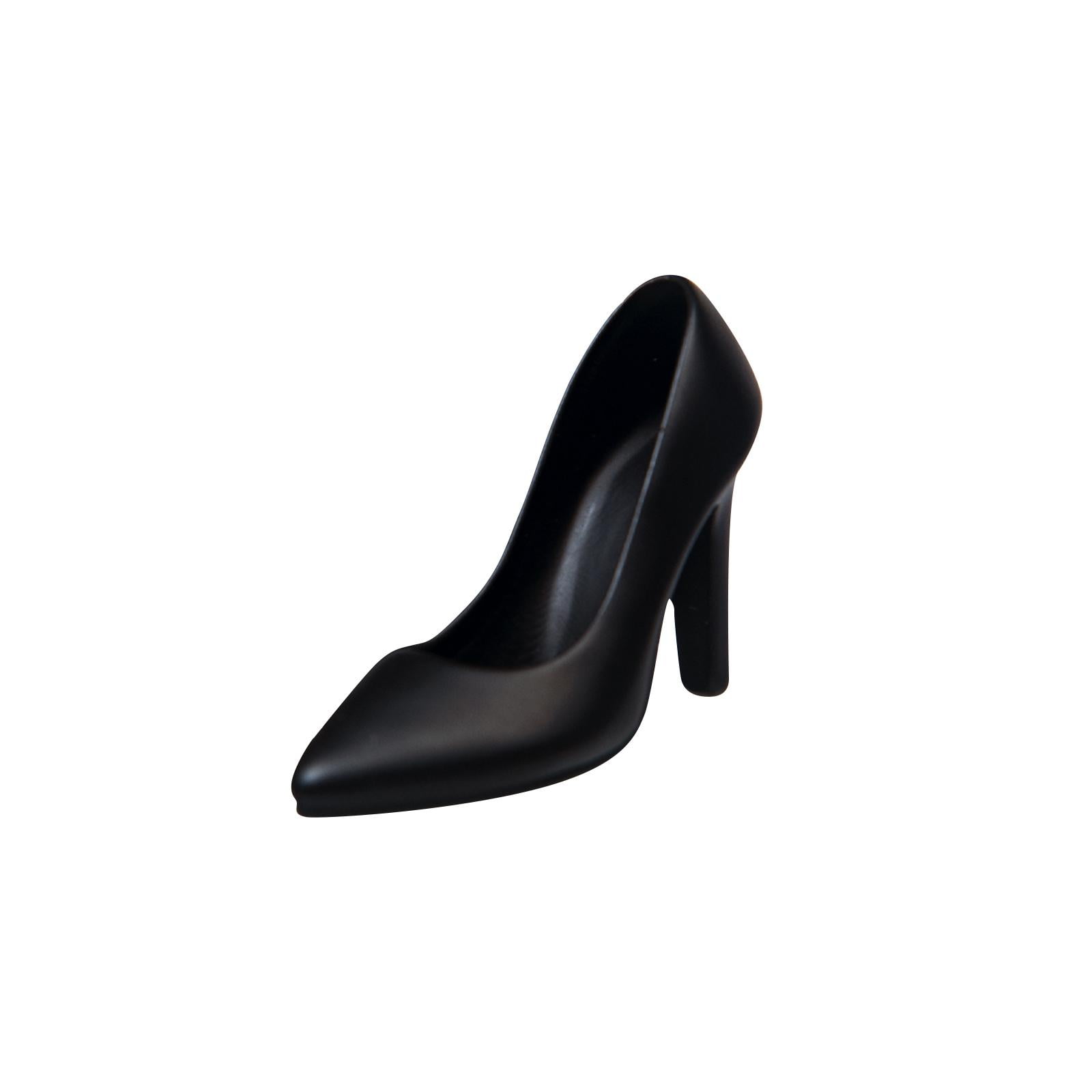 Bothyi - Zapatos De Tacón Alto A La Moda Para Mujer, Bomba Para Figuras De 12 Pulgadas, Vestido Negro, Escala 1/6