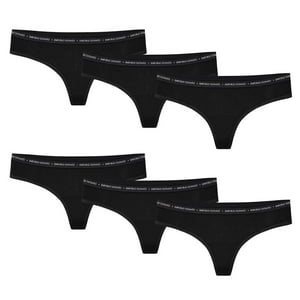 Giovacchino - Pack De 6 Calzones Colaless Algodón Mujer