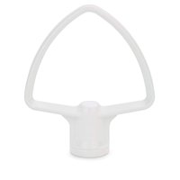Kitchenaid - Batidor Plano Con Revestimiento Blanco Para 3 5 Cuartos De Galón