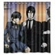 thumbnail image 1 of Cortina de ducha de temporada de Black Butler, juego de cortina de baño con ganchos, tamaño 60 x 72 pulgadas, 1 of 3