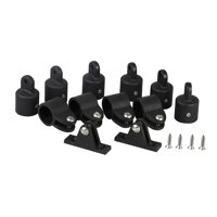 Magideal - 12X Cubierta De Dosel De Barco Marino Universal, Juego De Accesorios De Nailon Con De Cubierta Superior, Herramienta De Bricolaje Con , 25Mm 25 Mm