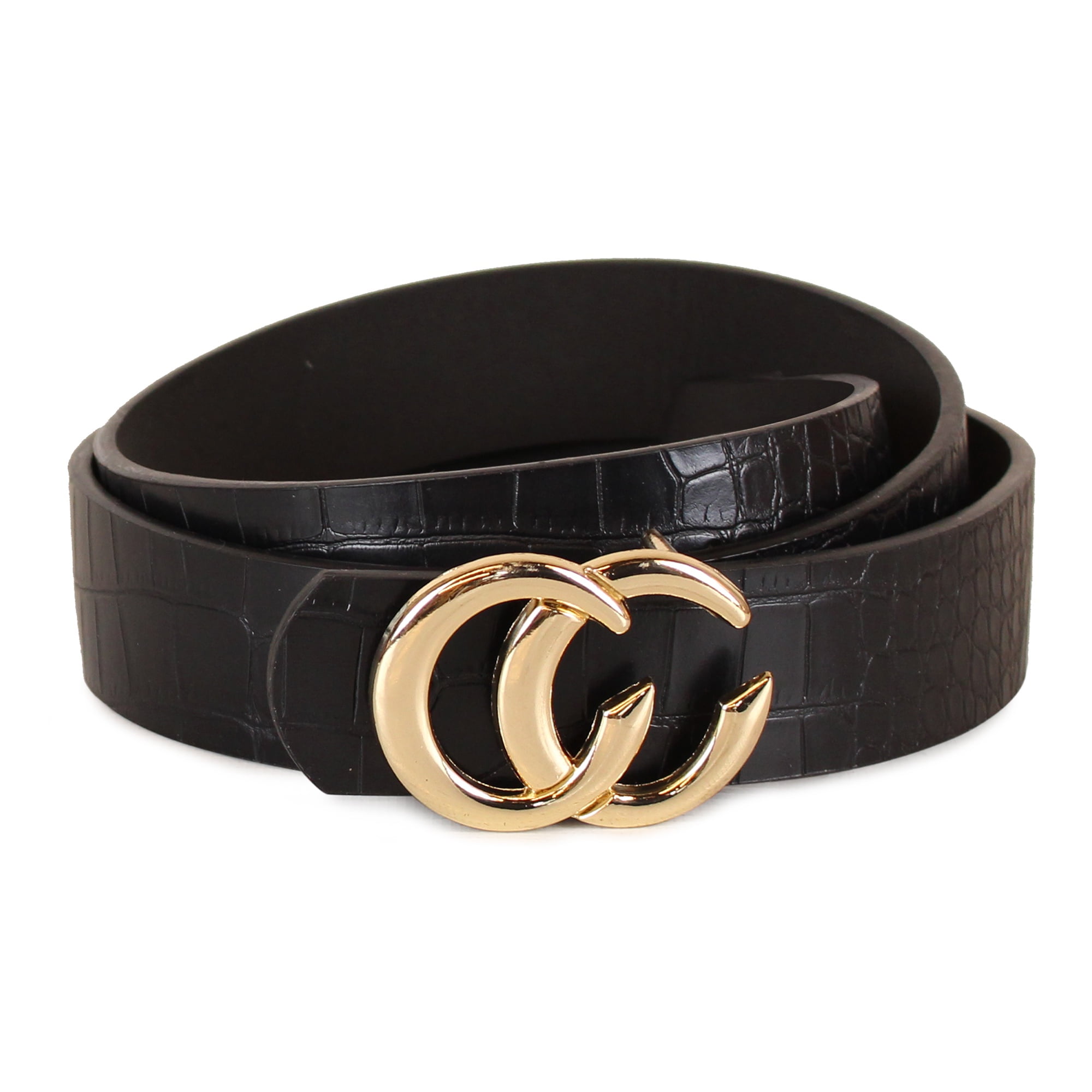 Carven Paris - Cinturón De Mujer Iris Negro