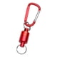 thumbnail image 2 of Clip De Mosquetón, Soporte De Liberación De Red De Metal Para Hamacas, Columpio De Escalada, Rojo, 2 of 3