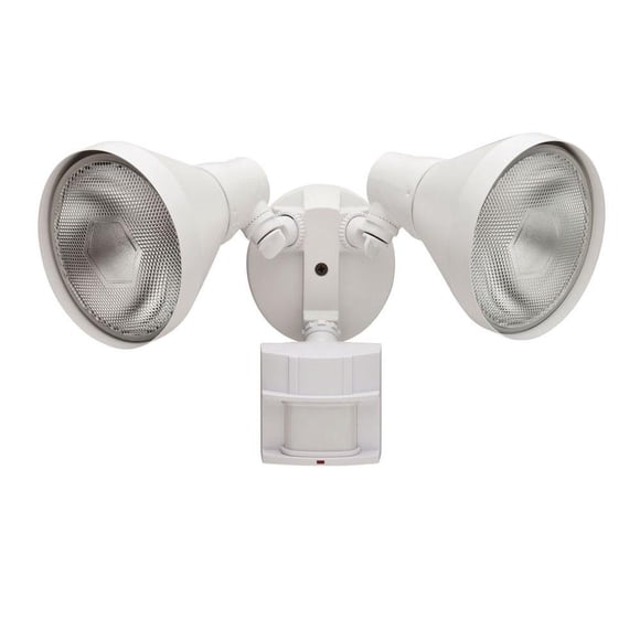 Luz de Seguridad Defiant 180° con Sensor de Movimiento – Blanco