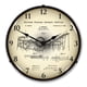 thumbnail image 1 of Reloj de pared coleccionable con letrero y reloj 1898 Prescott, 35 cm, LED, 1 of 5