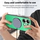 thumbnail image 5 of Magnetic Slim Case for Xiaomi Redmi Note 13 4G with Camera Guard & Anti-Scratch Back Green, 5 of 6