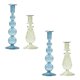 thumbnail image 2 of 4 Uds Candelabro De Cristal Soporte Candelabro Decoración Comedor Navidad, 2 of 5