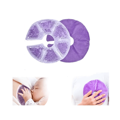 Genérico - Par Almohadillas De Gel Frio Calor Para Lactancia Materna