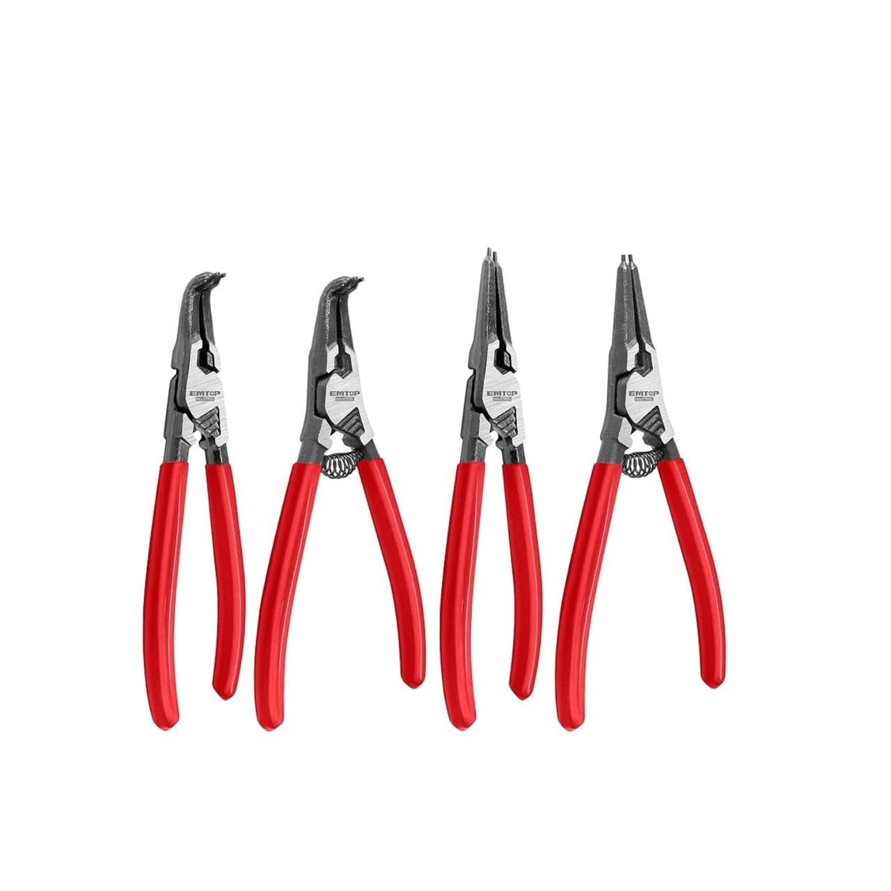 Emtop - Pack 4 Alicates Saca Seguros