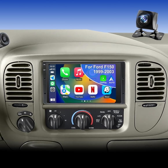 Radio para auto iCarSEPTON con pantalla táctil de 6.8" 5G WiFi GPS