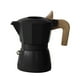 thumbnail image 3 of Moka Pots Aluminio Moda 100ml Uso En El Hogar Cafetera Estufa Espresso Maker Negro, 3 of 3
