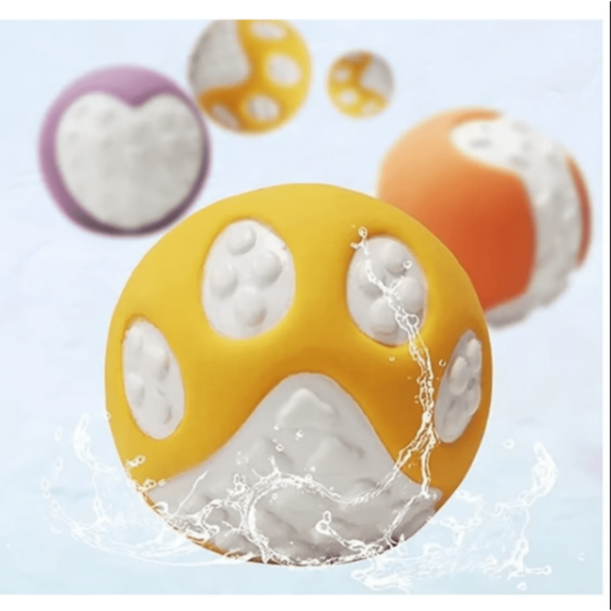 Genérico - Juguetes Para Limpiar Dientes Bolas Para Perros Set 3