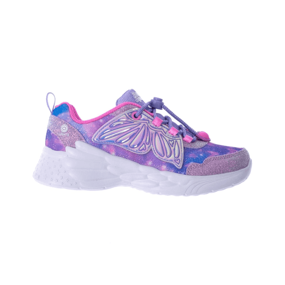 ZAPATILLAS URBANAS SKECHERS S-LIGHTS DREAM RACER INFANTIL | 303055L-LVPK - Talla 33