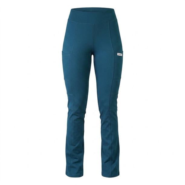 Pantalón clínico Ultra-Elasticado Flexxy. Verde Petróleo