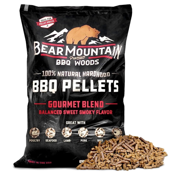 Pellets de Madera Mezcla Gourmet Combustible Sólido Bear Mountain 9 kg