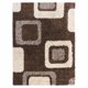 thumbnail image 1 of Alfombra Shaggy D1 133 x 180 Chocolate, 1 of 2