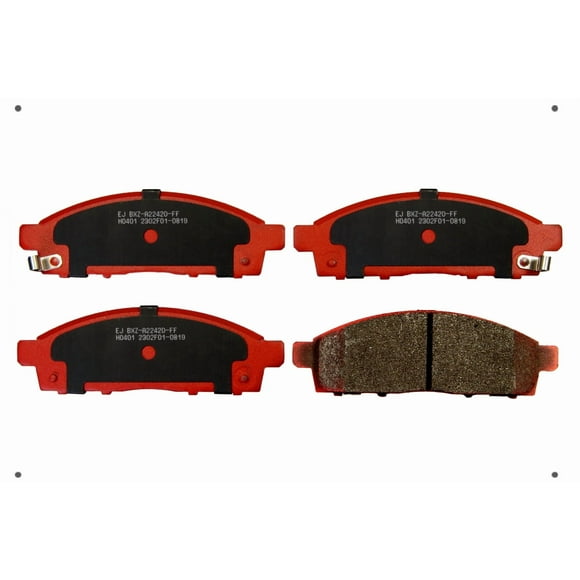Set Pastillas Frenos Ital Brakes Delanteras Para Nissan Vanette 2006 2017