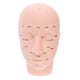 thumbnail image 1 of cabeza de entrenamiento suave maniquí con acupuntos maquillaje de pesta?as masaje de práctica, 1 of 5