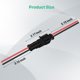 thumbnail image 3 of Conector YGKSAA de 2 pines impermeable - paquete de 5, 3 of 6