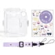 thumbnail image 1 of Clear Camera Case Kit Protection Para Mini 12 Instant Film Camera Accesorios Púrpura, 1 of 1