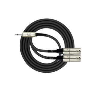 Cable Y Mini Plug-2Xlr Macho 3M Y-370Pr-3 Kirlin
