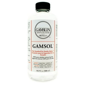 Solvente Sin Olor Para Óleos Gamsol Gamblin 500 Ml