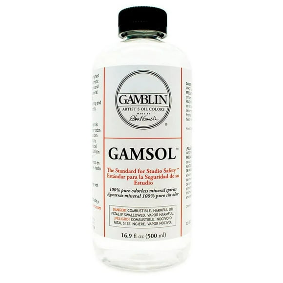 Solvente Sin Olor Para Óleos Gamsol Gamblin 500 ml