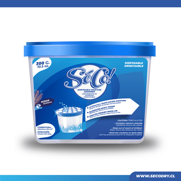 Absorbedor de Humedad Desechable 300 g