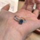 thumbnail image 4 of Anillos de Moissanita Azul Real de 2 Quilates para Mujer Color D Claridad VVS1 Anillo de Compromiso de Moissanita Anillos de Promesa de Plata Esterlina 925 para Ella Talla 5-9, 4 of 9