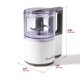 thumbnail image 4 of Procesador de alimentos Starfrit 024227-003-0000, 4 tazas y 3 velocidades, blanco, 4 of 9
