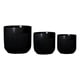 thumbnail image 1 of Set 3 Macetero Decorativo Acanalado Estilo Minimalista Jhn, 1 of 3
