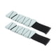 thumbnail image 2 of 2 Piezas De Correas De Pesas Para Tobillos Y Muñecas, Pulseras De Muñeca Para Mujeres, Cardio, Aeróbicos, Gris Claro, 2 of 3