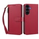 thumbnail image 1 of Funda Tipo Billetera para samsung galaxy S26 FE con Soporte y Bolsillo con Cierre Rojo, 1 of 1