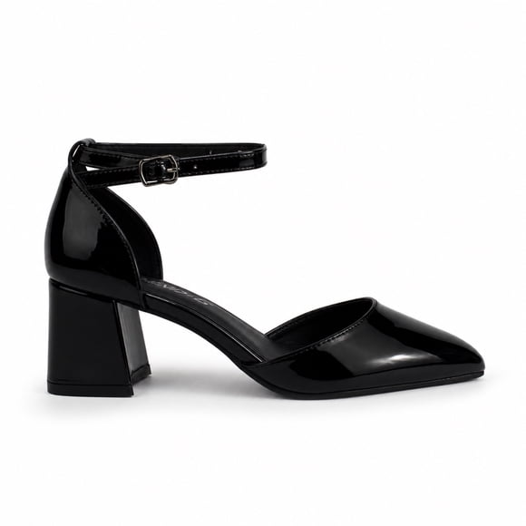 Zapato Mujer En Punta Taco Cuadrado 5275