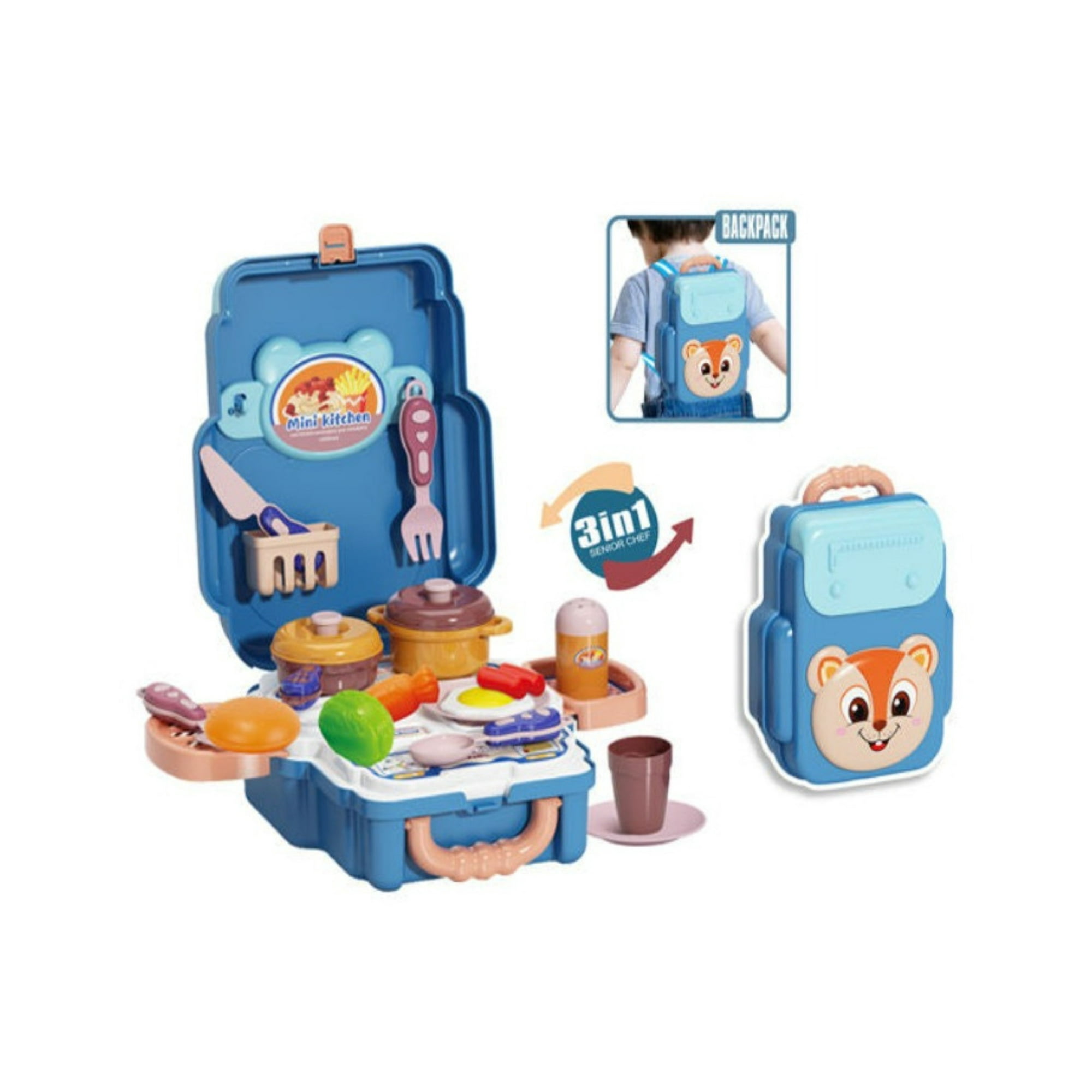 Mundinfans - Maleta Cocina Senior Chef 3 En 1