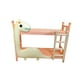 thumbnail image 4 of Muebles Para Muñecas Cama Apilable Para Dormitorio Casa De Muñecas Mini Paisajes Rosa, 4 of 5