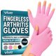 thumbnail image 1 of Guantes Vive para Artritis con Compresión y Dedo Abierto, 1 of 8