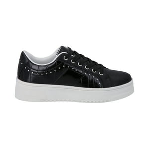 Zapatilla Urbana Mujer Negro Haus Police