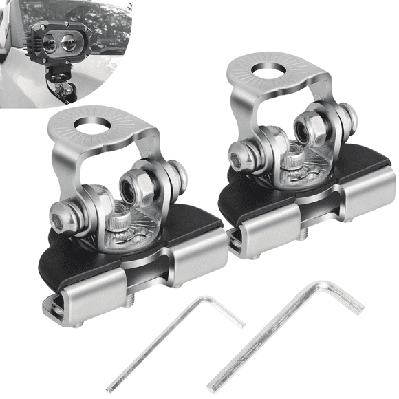 Soporte Capot Para Neblineros Barras Led Fijos Universal X2
