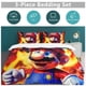 thumbnail image 5 of Super Mario 3-Piece Comforter Set for Bedroom Super Mario Bedding Set for Kids Adults Soft Microfiber Duvet Cover Set with Zipper Closure, 5 of 5