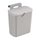 thumbnail image 1 of Cubo De Basura Colgante Para Cocina Con Tapa, Cubo De Basura Para Baño, Dormitorio, Hogar, Gris, 1 of 5