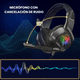 thumbnail image 3 of Audífonos De Cable Gamer Profesional Con Micrófono Negro, 3 of 6
