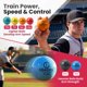 thumbnail image 5 of Set de Pelotas Ponderadas Inflables Grady's Pitching School 6 piezas, 5 of 9