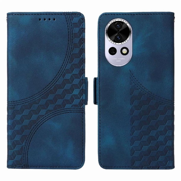 Carcasa FOXDOCK Huawei Nova 13 de cuero PU, diseño acolchado clásico, protección contra caídas y rayones