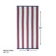 thumbnail image 2 of Toalla de Playa Better Homes & Gardens Cabana 183 x 96 cm 400 gsm Rojo, 2 of 3