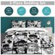 thumbnail image 5 of Sabo Bed Duvet Cover Funny Anime Cartoon Bedding Sets Lightweight 3 Piece Comforter Sets, 5 of 5