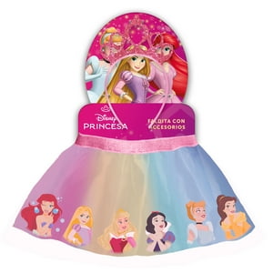 Faldita Con Accesorios Princesas Disney
