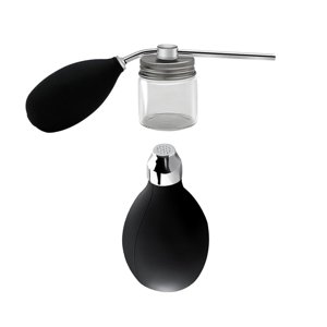 Ioensy - Botella Pulverizadora De Polvo Para Salón, Portátil, 2 Piezas, Para Belleza Y Adelgazamiento Del Cabello